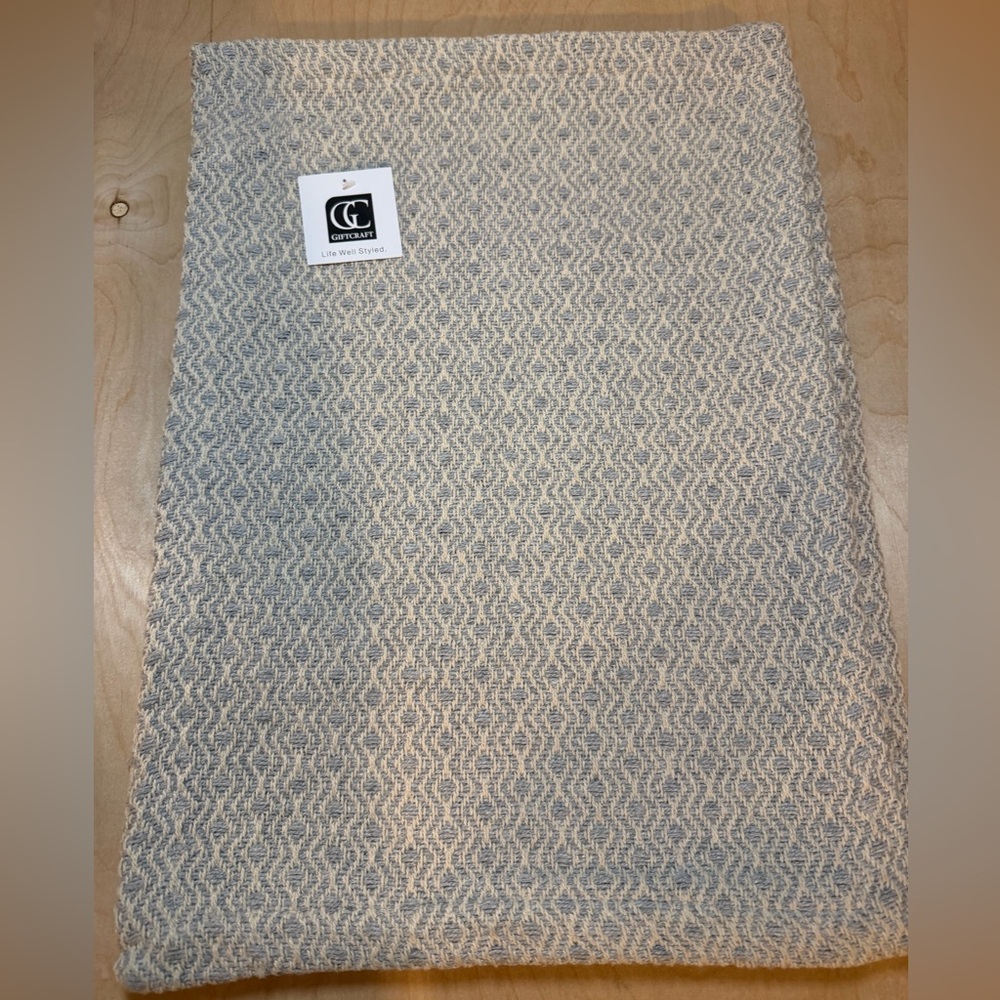 Classic Home Placemats in Blue and Cream